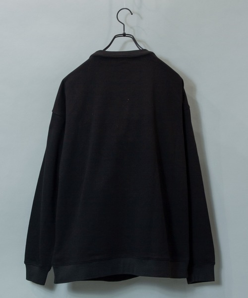 GALLIS ADDICTION(ガリスアディクション)の「GA SAGARA-COLLEGE CREW/サガラ カレッジロゴ スウェット(スウェット・レディース・ブラック/グレー/グレイッシュブルー・M/L)」の6枚目の写真