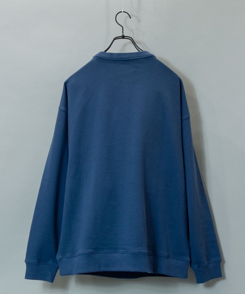 GALLIS ADDICTION(ガリスアディクション)の「GA SAGARA-COLLEGE CREW/サガラ カレッジロゴ スウェット(スウェット・レディース・ブラック/グレー/グレイッシュブルー・M/L)」の4枚目の写真