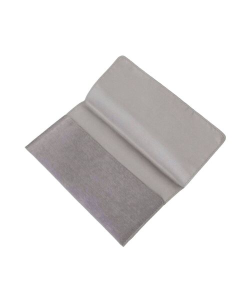 LAGUNAMOON（ラグナムーン）の「LADYヴィンテージサテンクラッチバック（クラッチバッグ・レディース・ブラック/ベージュ/ブルー・FREE）」の5枚目の写真