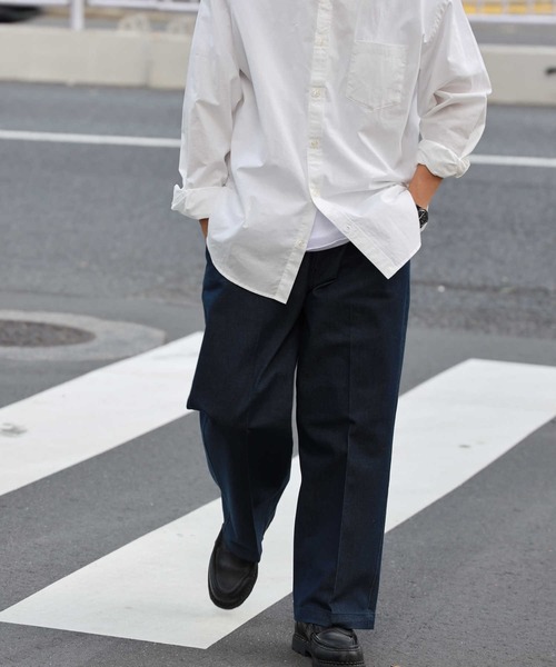 Levi's（リーバイス）の「【Levi's】「STA PREST」 ワイドレッグチノパンツ（その他パンツ・メンズ・ダークインディゴブルー・32inch/30inch/28inch/34inch）」の5枚目の写真