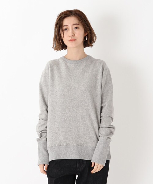 BASECONTROL（ベースコントロール）の「◆【S～Lサイズ展開】多機能裏毛 クルースウェット（スウェット・レディース・ブラック/ネイビー/グレー・01/02/03）」の5枚目の写真