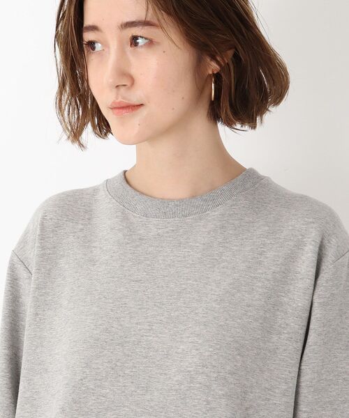 BASECONTROL（ベースコントロール）の「◆【S～Lサイズ展開】多機能裏毛 クルースウェット（スウェット・レディース・ブラック/ネイビー/グレー・01/02/03）」の17枚目の写真