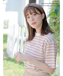 Disney | pooh/ﾎﾞｰﾀﾞｰTｼｬﾂ(Tシャツ/カットソー)