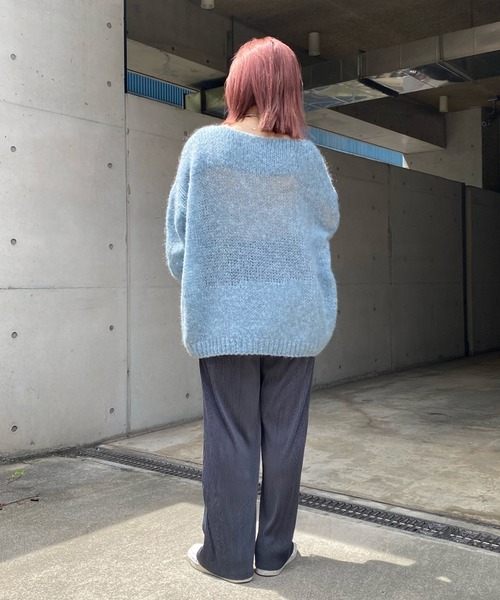 DouDou（ドゥドゥ）の「NEWプリーツパンツ（その他パンツ・レディース・チャコールグレー/ベージュ/ピンク・FREE）」の19枚目の写真