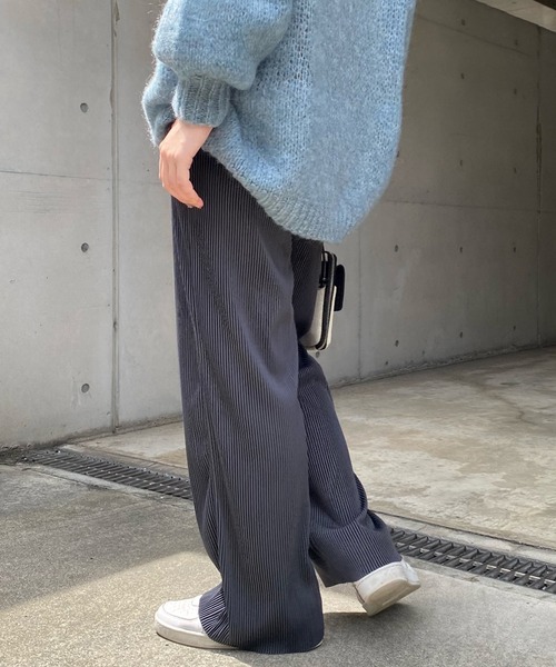 DouDou（ドゥドゥ）の「NEWプリーツパンツ（その他パンツ・レディース・チャコールグレー/ベージュ/ピンク・FREE）」の16枚目の写真