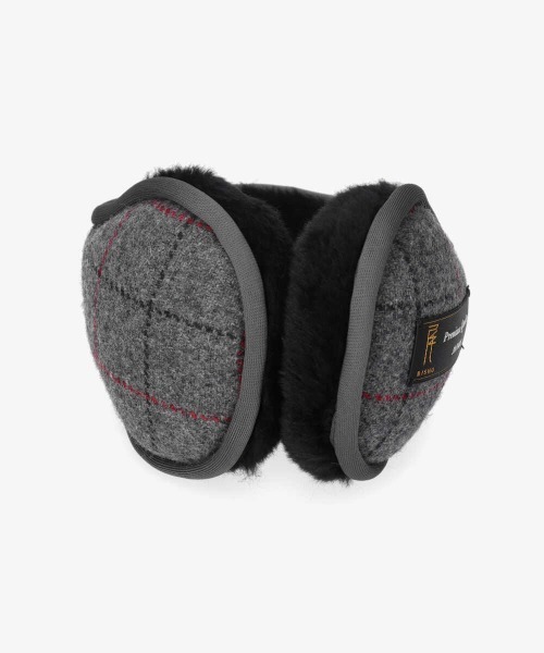 OVERRIDE(オーバーライド)の「OVERRIDE JAPAN TWEED EARMUFF(イヤーマフ・メンズ・ブラック/ネイビー/ベージュ/グレー/ブラウン・FREE)」の8枚目の写真