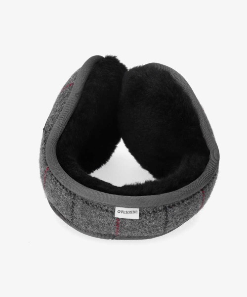 OVERRIDE(オーバーライド)の「OVERRIDE JAPAN TWEED EARMUFF(イヤーマフ・メンズ・ブラック/ネイビー/ベージュ/グレー/ブラウン・FREE)」の10枚目の写真