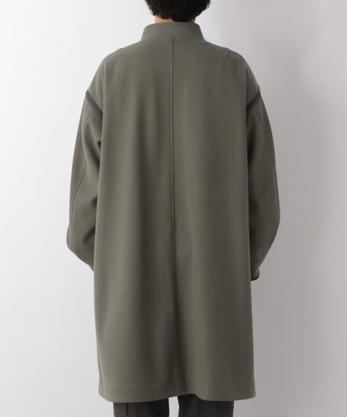 LOWRYS FARM（ローリーズファーム）の「ウーリーテックオーバーコート　953721（テーラードジャケット・メンズ・グレー/グリーン・MEDIUM/LARGE）」の16枚目の写真