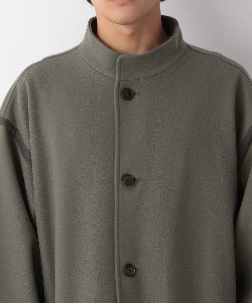 LOWRYS FARM（ローリーズファーム）の「ウーリーテックオーバーコート　953721（テーラードジャケット・メンズ・グレー/グリーン・MEDIUM/LARGE）」の15枚目の写真
