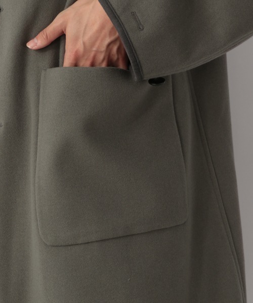 LOWRYS FARM（ローリーズファーム）の「ウーリーテックオーバーコート　953721（テーラードジャケット・メンズ・グレー/グリーン・MEDIUM/LARGE）」の12枚目の写真