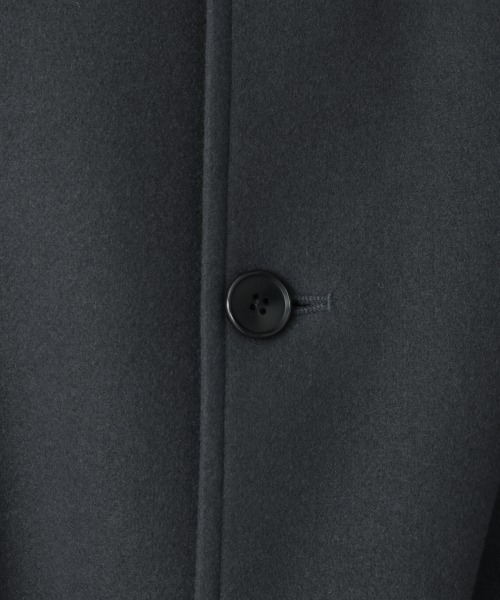 LOWRYS FARM（ローリーズファーム）の「ウーリーテックオーバーコート　953721（テーラードジャケット・メンズ・グレー/グリーン・MEDIUM/LARGE）」の4枚目の写真
