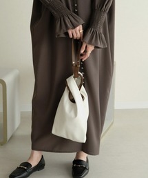 【WEB限定】2WAYフェイクレザートートバッグ