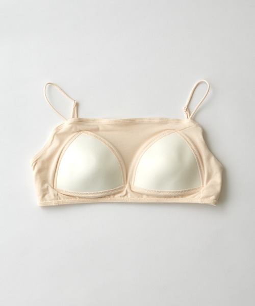 GALLARDAGALANTE(ガリャルダガランテ)の「【La nature】オーガニックコットン天竺ブラ(ブラジャー・レディース・ブラック/アイボリー・1/0)」の11枚目の写真