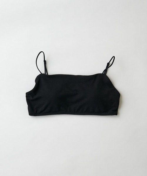 GALLARDAGALANTE(ガリャルダガランテ)の「【La nature】オーガニックコットン天竺ブラ(ブラジャー・レディース・ブラック/アイボリー・1/0)」の13枚目の写真