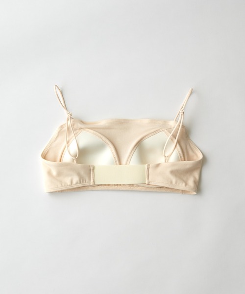 GALLARDAGALANTE(ガリャルダガランテ)の「【La nature】オーガニックコットン天竺ブラ(ブラジャー・レディース・ブラック/アイボリー・1/0)」の9枚目の写真