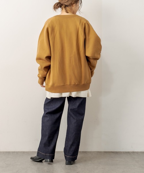 PUAL CE CIN（ピュアルセシン）の「裏起毛ブルゾン（ブルゾン・レディース・ブラウン/ブラック/キャメル/モカ/グレイッシュベージュ・FREE）」の14枚目の写真