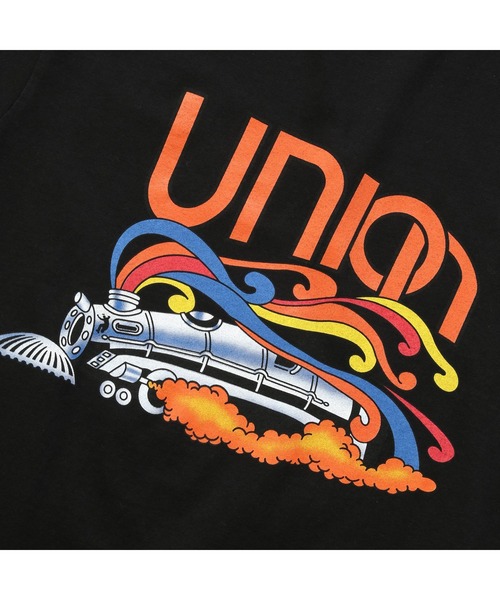 UNION（ユニオン）の「LOCO S/S TEE UNION ユニオン Tシャツ（Tシャツ/カットソー・メンズ・ホワイト/ブラック・SMALL/MEDIUM/LARGE/X-LARGE）」の4枚目の写真