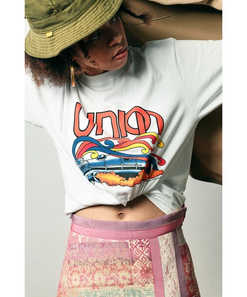 UNION（ユニオン）の「LOCO S/S TEE UNION ユニオン Tシャツ（Tシャツ/カットソー・メンズ・ホワイト/ブラック・SMALL/MEDIUM/LARGE/X-LARGE）」の13枚目の写真