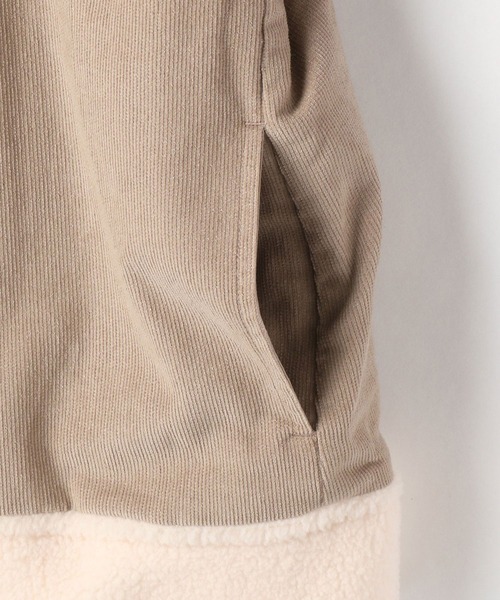 179/WG（イチナナキュウダブルジー）の「フライト風コーデュロイジャケット（その他アウター・レディース・グレー/グリーン・MEDIUM）」の11枚目の写真