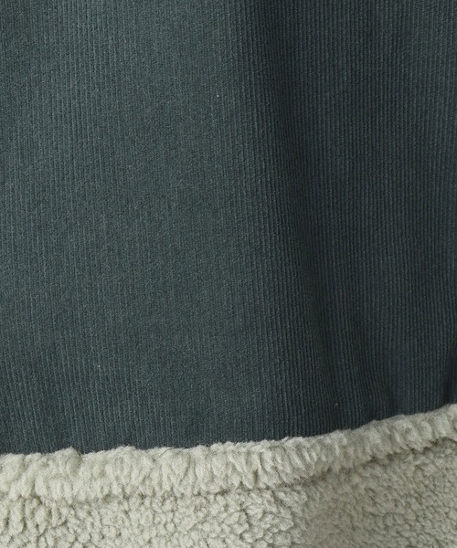 179/WG（イチナナキュウダブルジー）の「フライト風コーデュロイジャケット（その他アウター・レディース・グレー/グリーン・MEDIUM）」の14枚目の写真