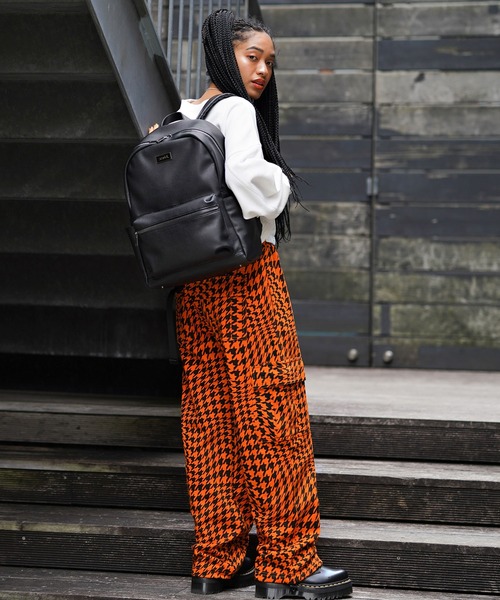 X-girl(エックスガール)の「CARGO LOUNGE PANTS(その他パンツ・レディース・アッシュ/ブラック/オレンジ・S/XS/M)」の14枚目の写真
