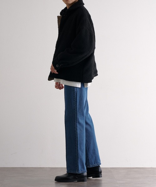 epnok（エプノック）の「センターシームストレートデニム（デニムパンツ・メンズ・インディゴブルー/ダークグレー/ダークインディゴブルー・SMALL/MEDIUM/LARGE）」の21枚目の写真