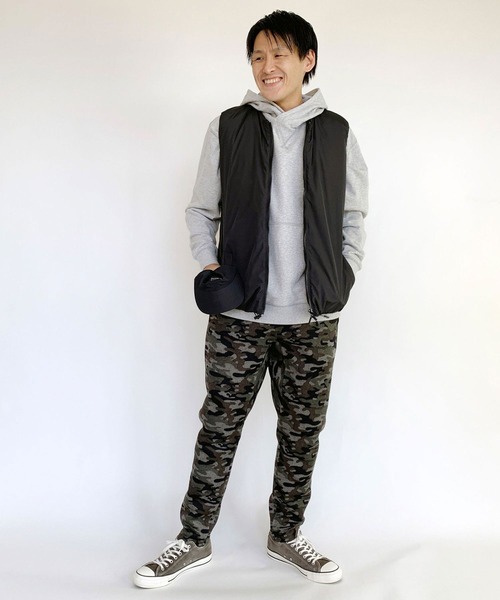 Grand PARK（グランドパーク）の「裏ファースウェットパンツ（デニムパンツ・メンズ・カモフラージュ/チャコールグレー/その他/ネイビー・X-LARGE/MEDIUM/LARGE）」の11枚目の写真