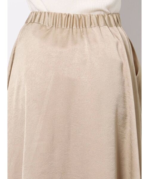 LAGUNAMOON（ラグナムーン）の「ミドル丈ニットサテンスカートSET（ワンピース・レディース・ブラック/アイボリー・FREE）」の13枚目の写真