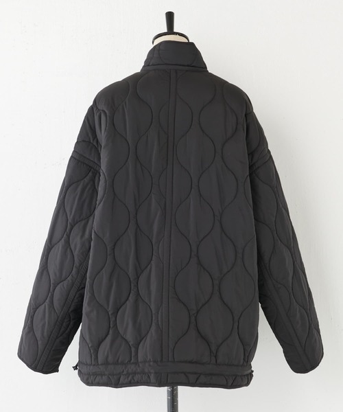 BEARDSLEY（ビアズリー）の「丸みのあるシルエットにかえてたのしめる キルトブルゾン（ブルゾン・レディース・ブラック・FREE）」の17枚目の写真