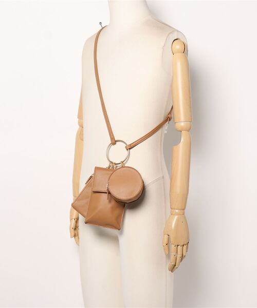 Fashion Letter（ファッションレター）の「リストレットリング三連マルチショルダーバッグ（ショルダーバッグ・レディース・ベージュ/モカ/キャメル・FREE）」の22枚目の写真