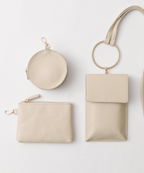 Fashion Letter（ファッションレター）の「リストレットリング三連マルチショルダーバッグ（ショルダーバッグ・レディース・ベージュ/モカ/キャメル・FREE）」の6枚目の写真