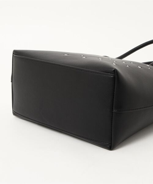 CECIL McBEE（セシルマクビー）の「【CECIL McBEE / セシルマクビー】 ブルーナ　2wayハンドバッグ（ハンドバッグ・レディース・ブラック/オフホワイト・FREE）」の3枚目の写真