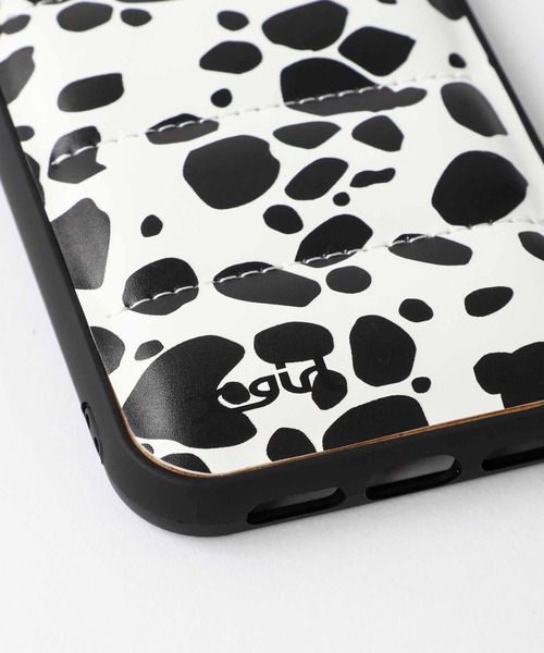 X-girl（エックスガール）の「PUFFER MOBILE CASE for iPhone 12/12 Pro（スマホケース/カバー・レディース・ホワイト/グリーン/ブラック・ONE SIZE）」の5枚目の写真