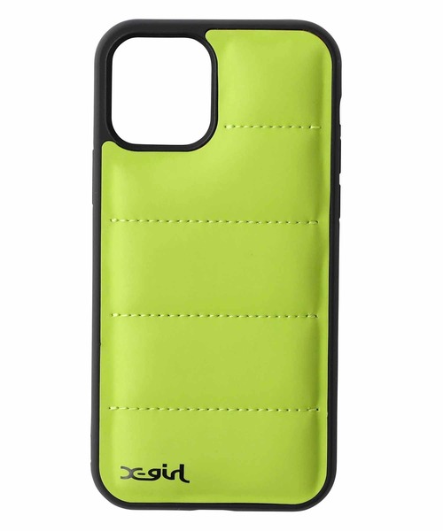 X-girl（エックスガール）の「PUFFER MOBILE CASE for iPhone 12/12 Pro（スマホケース/カバー・レディース・ホワイト/グリーン/ブラック・ONE SIZE）」の14枚目の写真