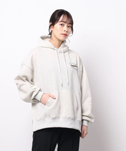 nemne store（ネンネストア）の「【 krap_jpn コラボ 】バックプリント裏起毛パーカー（パーカー・レディース・ブラック/オートミール/ブルー系その他・フリー）」の22枚目の写真