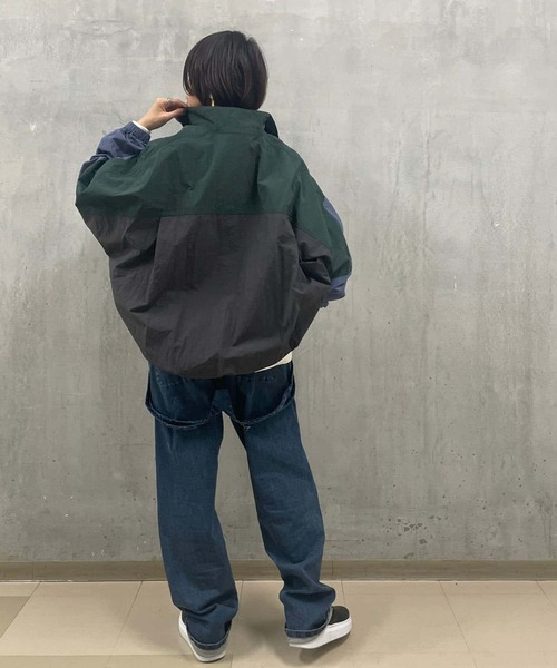 BEARDSLEY（ビアズリー）の「《FRIPIER・ユニセックス》パッチワークスキッパーブルゾン（ブルゾン・レディース・グレー・FREE）」の16枚目の写真