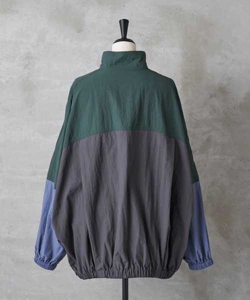 BEARDSLEY（ビアズリー）の「《FRIPIER・ユニセックス》パッチワークスキッパーブルゾン（ブルゾン・レディース・グレー・FREE）」の14枚目の写真