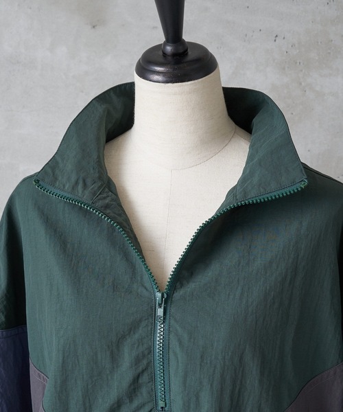 BEARDSLEY（ビアズリー）の「《FRIPIER・ユニセックス》パッチワークスキッパーブルゾン（ブルゾン・レディース・グレー・FREE）」の10枚目の写真