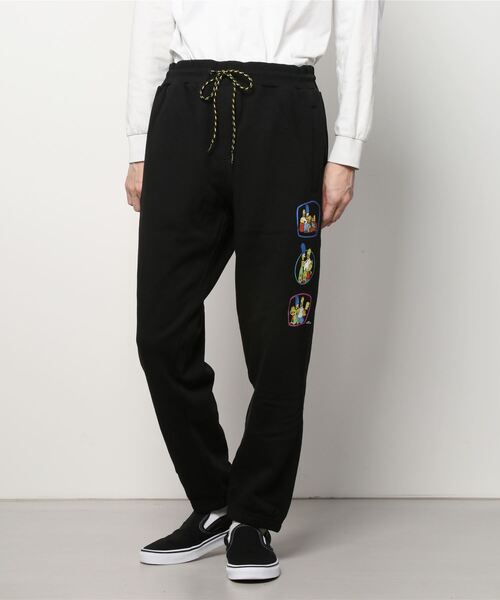 【直営店限定】BILLABONG メンズ SIMPSONS FAMILY FLEECE PANT ロングパンツ 【2021年秋冬モデル】/ビラボンシンプソンズコラボボトムス