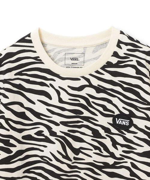 Ray BEAMS（レイビームス）の「【WEB限定】VANS / ANIMAL TEE（Tシャツ/カットソー・レディース・ゼブラ・X-SMALL）」の6枚目の写真