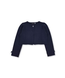 BeBe/フォーマル袖タックリボンコットンニットボレロジャケット(110~130cm)