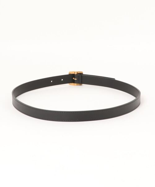 agnes b.(アニエスベー)の「CU01 CEINTURE レザーベルト(ベルト・レディース・ブラック・80/85)」の4枚目の写真