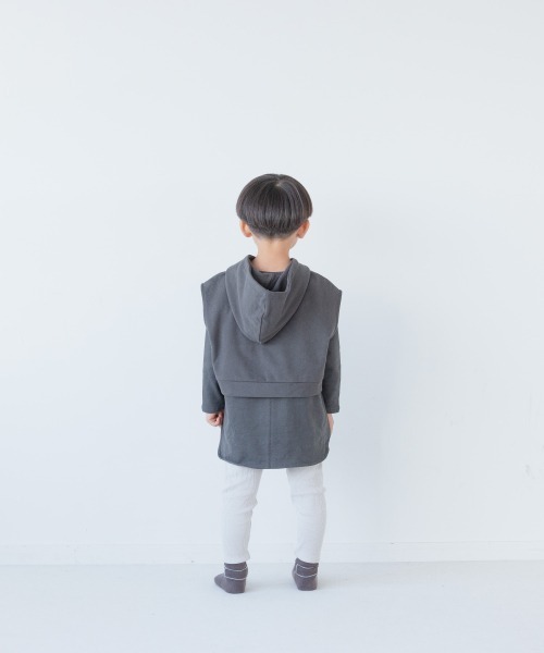 LOWRYS FARM(ローリーズファーム)の「ウラケ2Pプルオーバー 261160(スウェット・キッズ・チャコールグレー/ピンク/アイボリー・110cm/120cm/130cm/140cm/150cm)」の9枚目の写真