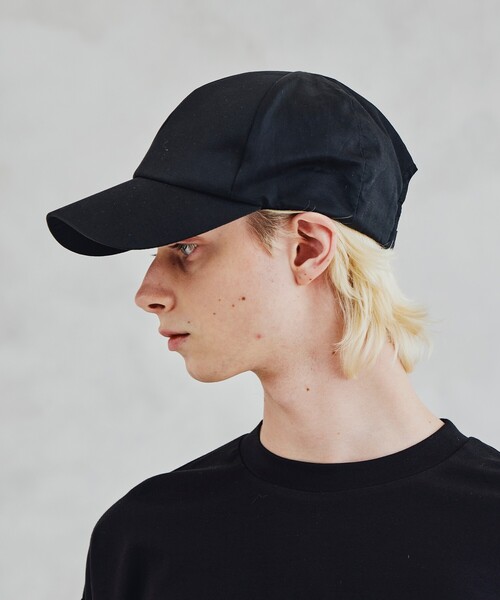 tk.TAKEO KIKUCHI（ティーケータケオキクチ）の「◆コットンナイロンキャップ（キャップ・メンズ・ブラック/オフホワイト・00）」の11枚目の写真