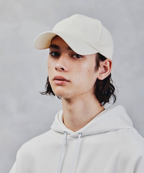 tk.TAKEO KIKUCHI（ティーケータケオキクチ）の「◆コットンナイロンキャップ（キャップ・メンズ・ブラック/オフホワイト・00）」の13枚目の写真