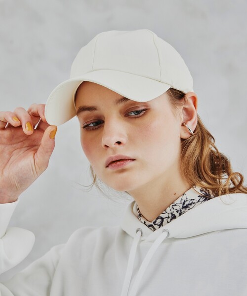 tk.TAKEO KIKUCHI（ティーケータケオキクチ）の「◆コットンナイロンキャップ（キャップ・メンズ・ブラック/オフホワイト・00）」の20枚目の写真