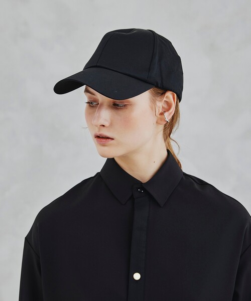 tk.TAKEO KIKUCHI（ティーケータケオキクチ）の「◆コットンナイロンキャップ（キャップ・メンズ・ブラック/オフホワイト・00）」の22枚目の写真