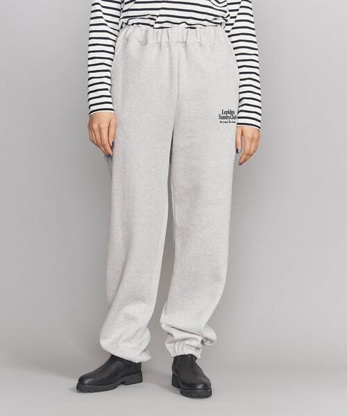 Lepidos（レピドス）の「＜Lepidos Sunny Club＞ロゴ刺繍 裏毛 スウェット パンツ -ウォッシャブル-（その他パンツ・レディース・ライトグレー・S/M/L/XL）」の3枚目の写真