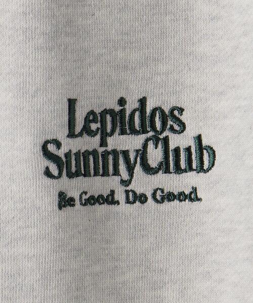 Lepidos（レピドス）の「＜Lepidos Sunny Club＞ロゴ刺繍 裏毛 スウェット パンツ -ウォッシャブル-（その他パンツ・レディース・ライトグレー・S/M/L/XL）」の12枚目の写真