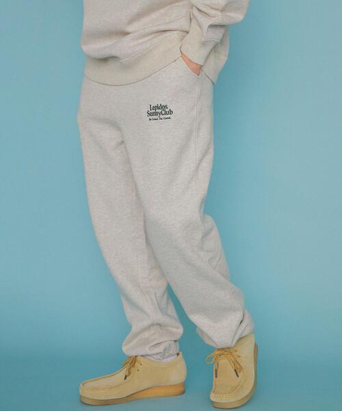 Lepidos（レピドス）の「＜Lepidos Sunny Club＞ロゴ刺繍 裏毛 スウェット パンツ -ウォッシャブル-（その他パンツ・レディース・ライトグレー・S/M/L/XL）」の21枚目の写真